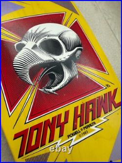 Powell Peralta Tony Hawk Yellow Skateboard Deck OG (not A Reissue)