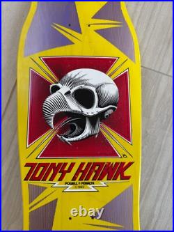 Powell Peralta Tony Hawk Yellow Skateboard Deck OG (not A Reissue)