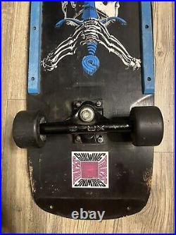 Powell Peralta Vintage Skull and Sword Skateboard Deck Complete Original 1980s