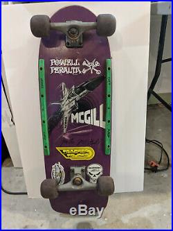 Powell peralta mike mcgill skateboard Reissue used VG shape Sims
