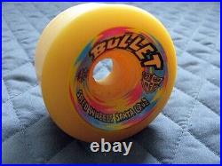 Prorotype One-of-a-kind Santa Cruz Bullet Wheels (Rare Vintage 1980's)