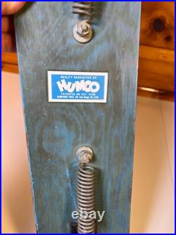 RARE 1960s HUMCO Surfer Skateboard Wood Wooden Metal Wheels San Diego California