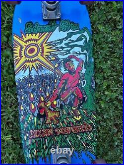 RARE 1987 Original Paul Schmitt Stix Allen Midgett Skateboard Deck NICE