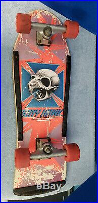 RARE 1987 Powell Peralta Tony Hawk OG Chicken Skull Skateboard Vintage 1980s