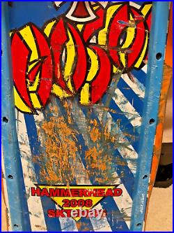 RARE 2008 Christian Hosoi Hammerhead Skateboard Complete- Indy / Spitfire / NEAL