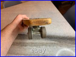 RARE Antique Vintage 1960s Wooden Wood Early Skateboard Surfer Metal Wheels RARE Antique Vintage 1960s Wooden Wood Early Skateboard Surfer Metal Wheels