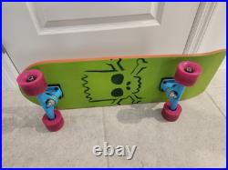 RARE Bart Simpson Slasher Santa Cruz Complete Skateboard Deck The Simpsons