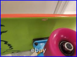RARE Bart Simpson Slasher Santa Cruz Complete Skateboard Deck The Simpsons