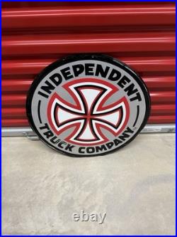 RARE Element & Independent Truck Company Skateboard Shop Retail Signs