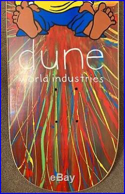 RARE Original Vintage 1990 World Industries DUNE Pro Model Skateboard Pair 1/1