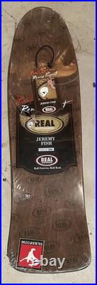 RARE Real x Jeremy Fish Skateboard Deck Jim Thiebaud Hanging Klansmen Remix #331