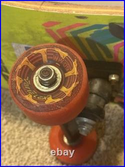 RARE Retro 80s XP Series Variflex California Face Skateboard