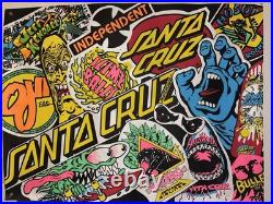 RARE Santa Cruz Banner 1980