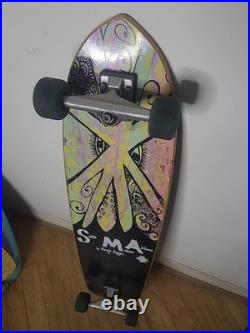 RARE Santa Monica Airlines SMA Bindy Baggs Longboard Skateboard