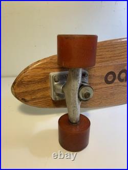 RARE Vintage 1970s OAKS EAST Skateboard Complete Stinger Beamer OJs Trackers