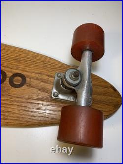 RARE Vintage 1970s OAKS EAST Skateboard Complete Stinger Beamer OJs Trackers