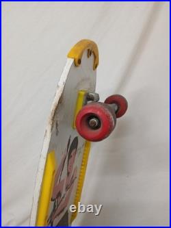 RARE Vintage 1980s Original Bruce Lee Skateboard Complete Old School Concave