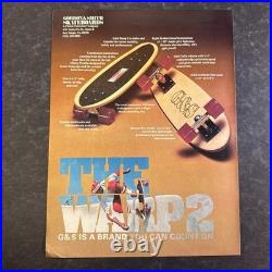 RARE Vintage G&S Stacy Peralta'Warptail 2' Skateboard (1970s) RARE Vintage G&S Stacy Peralta'Warptail 2' Skateboard (1970s)