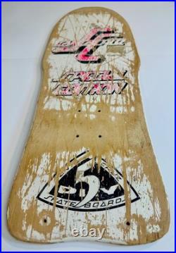 RARE Vintage OG Santa Cruz Special Edition 80s Skateboard 5 Ply White