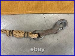 RARE Vintage Original 1960s California SURFING No Surf BLACK BALL Beach FLAG