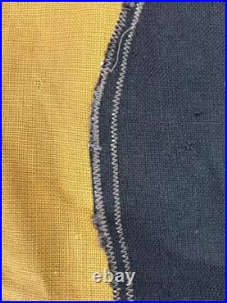 RARE Vintage Original 1960s California SURFING No Surf BLACK BALL Beach FLAG