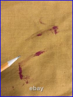 RARE Vintage Original 1960s California SURFING No Surf BLACK BALL Beach FLAG