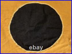 RARE Vintage Original 1960s California SURFING No Surf BLACK BALL Beach FLAG