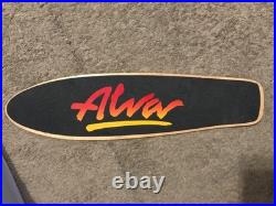 RARE! Vintage Tony Alva Skates OG 2000's Re-Issue Skateboard Deck Dogtown Z-Boy