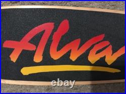 RARE! Vintage Tony Alva Skates OG 2000's Re-Issue Skateboard Deck Dogtown Z-Boy