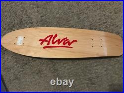 RARE! Vintage Tony Alva Skates OG 2000's Re-Issue Skateboard Deck Dogtown Z-Boy