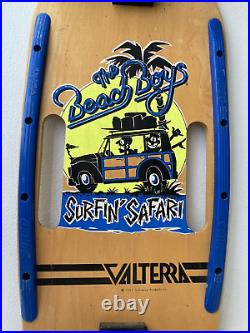 RARE Vintage Valterra Beach Boys Surfin' Safari 1987 Skateboard NEW! WOW