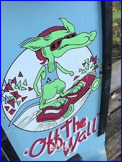 RARE Vintage Vans OFF THE WALL Skateboard Old School Retro 80s 90s Deck Complete