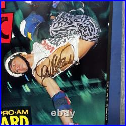 RARE Vision Street Wear 1986 Holiday Havoc Poster Skateboarding Anaheim SIGNED