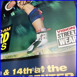 RARE Vision Street Wear 1986 Holiday Havoc Poster Skateboarding Anaheim SIGNED