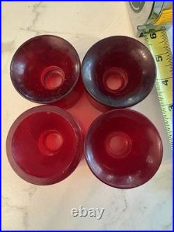 RARE? WIDE 1970s-80s N. O. S. VINTAGE UNUSED RED SKATEBOARD WHEELS/DOGTOWN LQQK