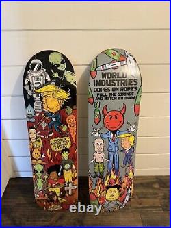 RARE World Iindustries skateboard deck