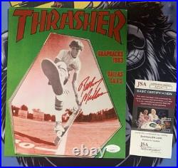 RODNEY MULLEN Signed POWELL PERALTA Glossy 8x10 Santa Cruz Deck withJSA COA