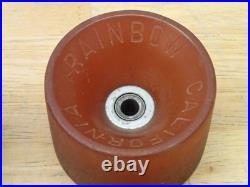 Rainbow California Vintage Old School Skateboard Wheels Rainbow California Vintage Old School Skateboard Wheels