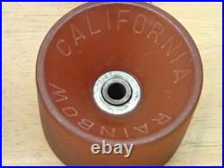 Rainbow California Vintage Old School Skateboard Wheels Rainbow California Vintage Old School Skateboard Wheels