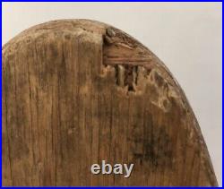 Rare 1960s Vintage Wooden Skateboard SKATE N GLIDE Sidewalk Surfing Metal Wheels