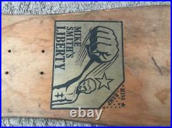 Rare 1989 Mike Smith Liberty Skateboard Vintage OG Deck HTF