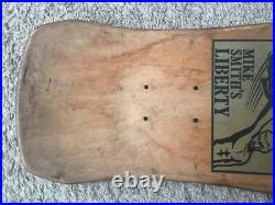 Rare 1989 Mike Smith Liberty Skateboard Vintage OG Deck HTF