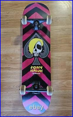 Rare Birdhouse Tony Hawk Skull Ace Spades Complete Skateboard Deck Steadham