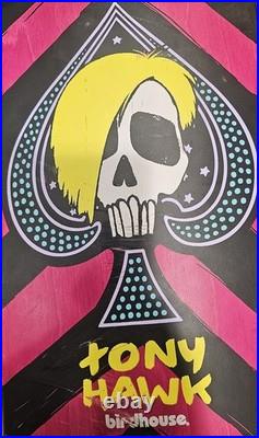 Rare Birdhouse Tony Hawk Skull Ace Spades Complete Skateboard Deck Steadham