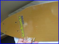 Rare Gordon Smith G&S Fibreflex Skateboard Deck 26 Slalom Wide Body Cutaway WOW