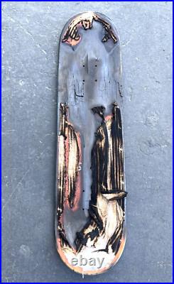 Rare Marc Johnson Original Art Skateboard Deck Dashawn Jordan Business Company