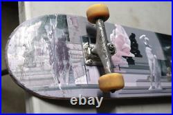 Rare Marc Johnson Personal Used Skateboard Thunder Trucks No Kooks Krooked