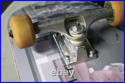 Rare Marc Johnson Personal Used Skateboard Thunder Trucks No Kooks Krooked