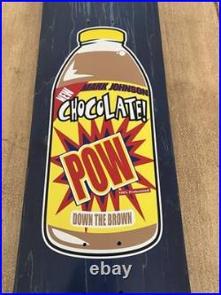 Rare Skateboard Deck Chocolate Marc Johnson Chocolate Pow Y2K Mike York Vintage