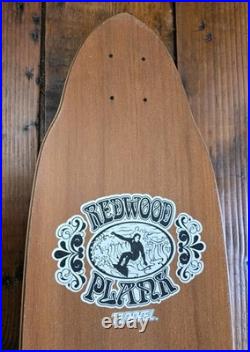 Rare Tunnel Redwood Plank Longboard Skateboard Surfer Deck Only California USA